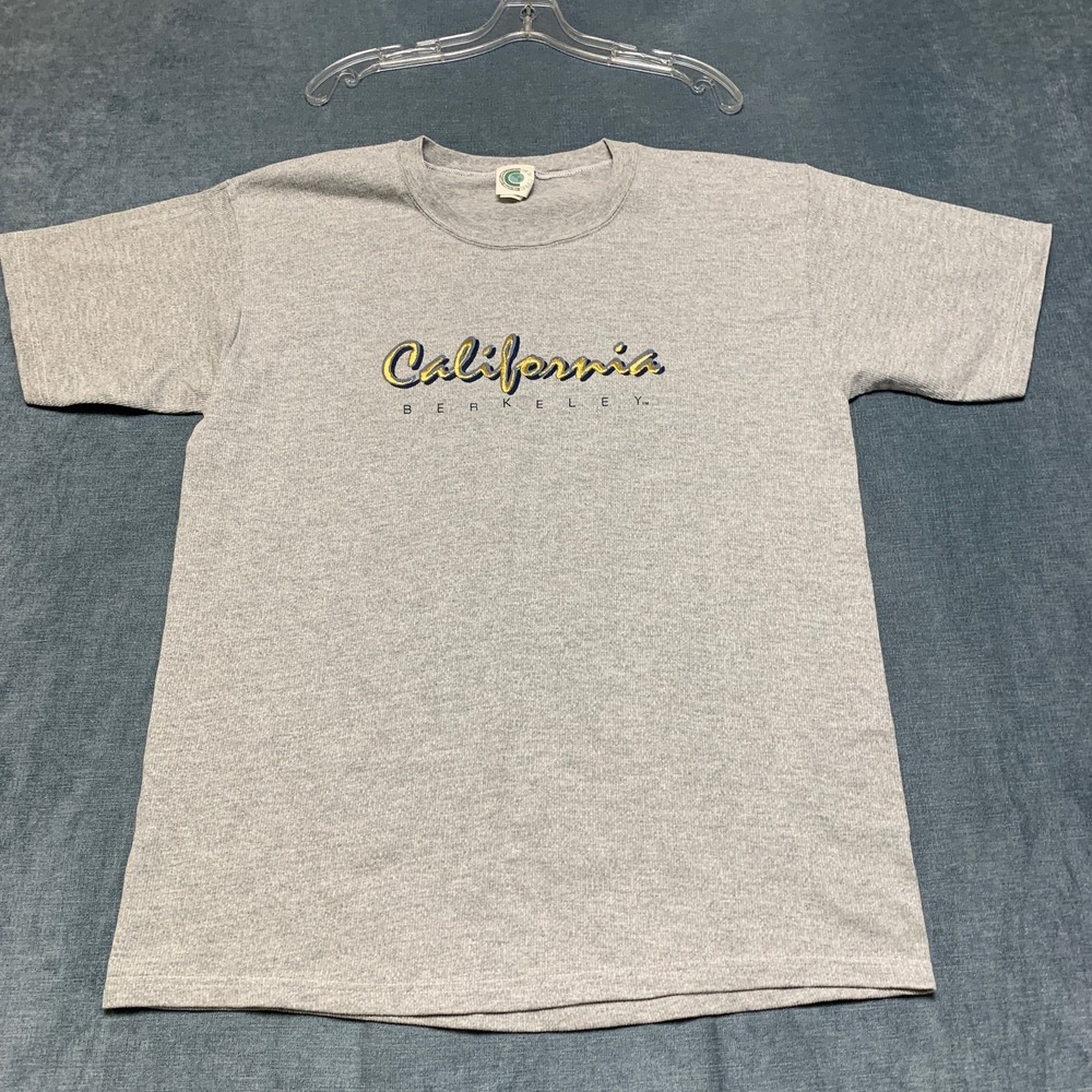 VTG California Berkeley T Shirt Mens Large Gray Short Sleeve Graphic Logo